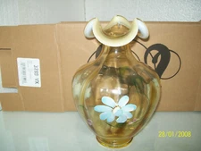 Fenton 2006 Autumn Gold Vase # 3289 VX