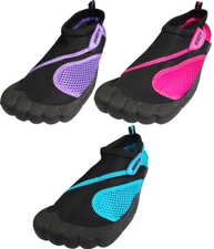 NORTY Women's Quick Drying Aqua Shoes Water Sports Beach Pool Boating Swim Surf