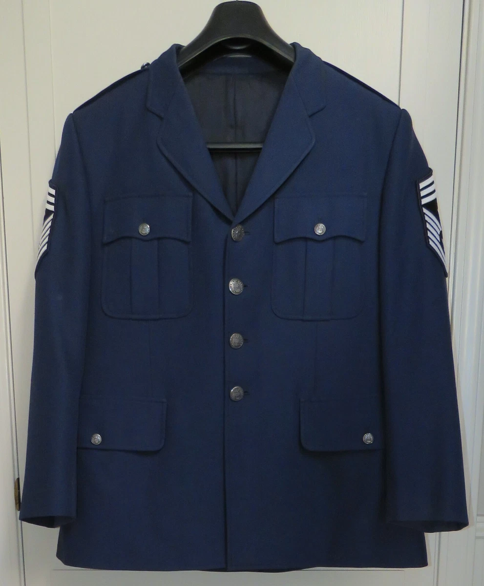 USAF Air Force Blues Jacket Trousers Size 40 Command Chief Master Sergeant CCM