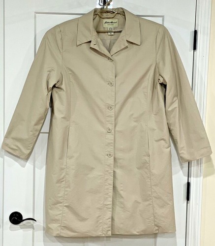 Tall XXL Trench Coat Cotton Jacket Tan 