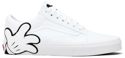 vans mickey white