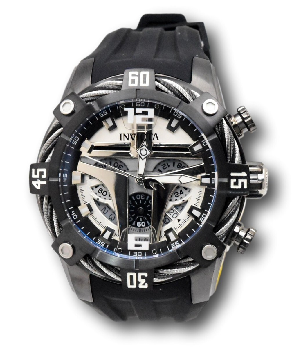 Invicta Star Wars Mandalorian Men's 52mm Limited Edition Chrono