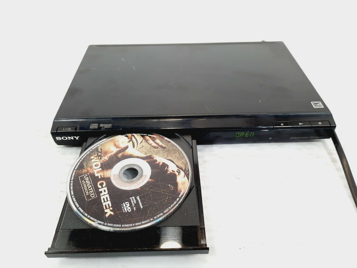 Sony DVD/CD Player DVP-SR200P No Remote, □S□Tested, fully