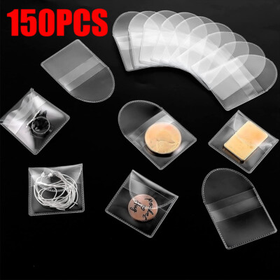 150PCS Single Pocket Coin Sleeves Holders 2in Coin Flips Plastic Coin Protector