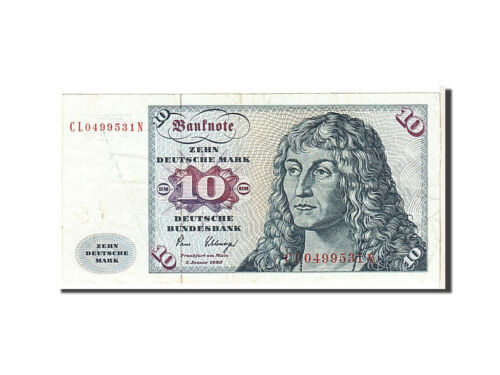 [#111570] Banconota, Repubblica federale di Germania, 10 marchi tedeschi, 1980, KM:31c - Foto 1 di 2