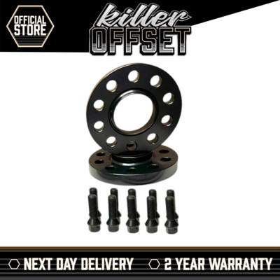 Killer Offset Wheel Spacers + Bolts 10mm Pair 5x112 66.6 BMW Z4 G29 2018-