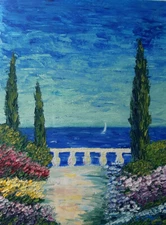 3d wall art original painting oil artwork abstract Hand painted impasto