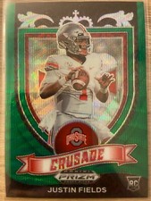 2021 PRIZM DRAFT Green Wave JUSTIN FIELDS TREVOR LAWRENCE MAC JONES * You Pick *
