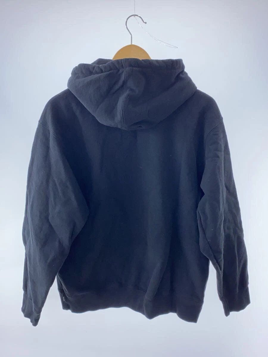 Felpa Supreme con cappuccio M cotone navy usata