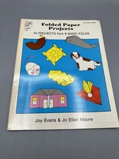 Vintage Evan-Moor Folded Paper Projects Levels 1-6 EMC 228 Arts and Crafts 1988