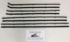 New 1961-1962 Chevrolet Corvair Wagon Window Sweeps Felt Beltline Set- 8pc New 1961-1962 Chevrolet Corvair Wagon Window Sweeps Felt Beltline Set- 8pc