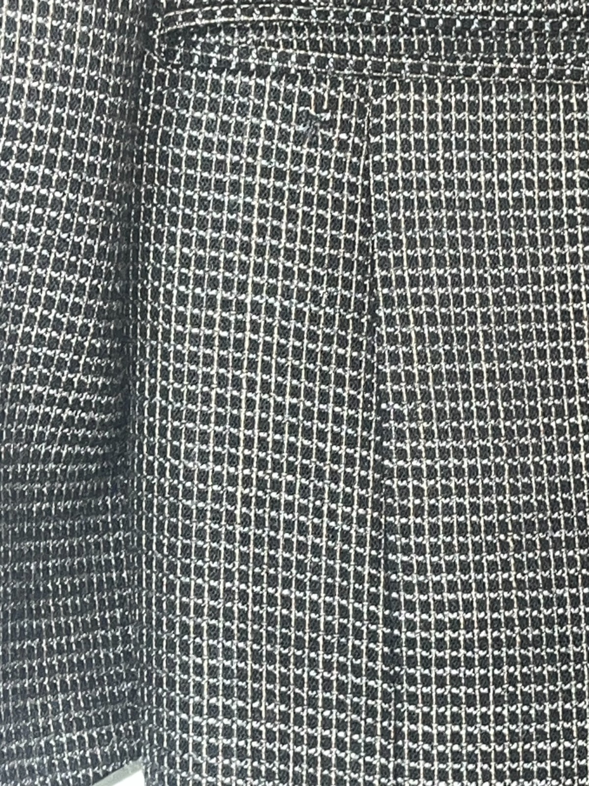 Tallia Uomo Black Checked Blazer Jacket Sport Coat 3 Button 100% Wool 42R