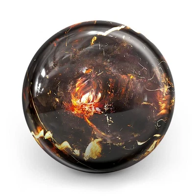 ON THE BALL B.V. Bowling Ball OTB Thunder Strike by T. Otten Bowlingkugel mit Motiv Spare Strike