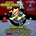 ✨ RIOLU 6IV ✨ Pokemon Legends ZA ✅ ALPHA / PERFECT IV ✅