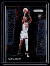 2025 Panini Prizm WNBA #1 Saniya Rivers Fireworks