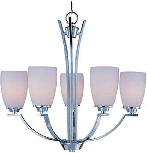 Modern Rocco Five-Light Chandelier - 24" Wide, 22.25" High, Traditional Style - Picture 4 of 5