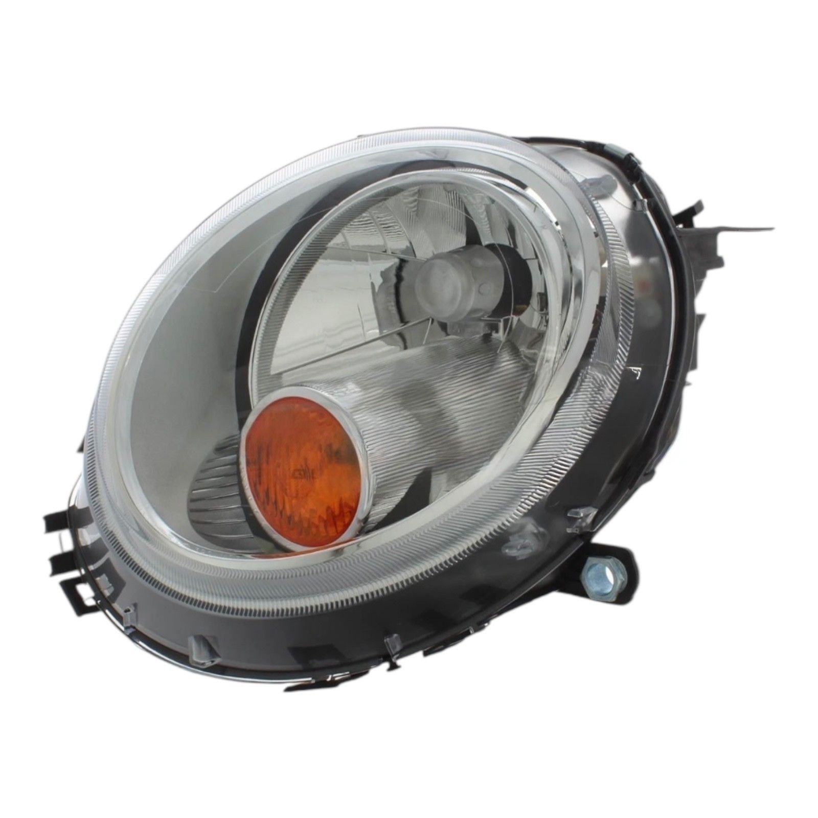 Headlight BMW Mini R56 2007-2014 With Amber Indicator Headlamp Passenger Side
