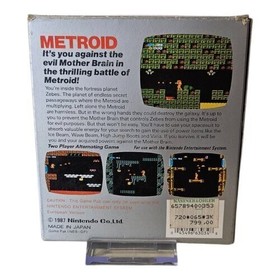 METROID - Nintendo NES - OVP - Bienengr&auml;ber - Mit Schutzcase