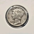 1942-D Mercury Dime 90% Silver US Mint Denver