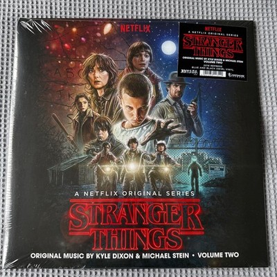 Stranger Things  Soundtrack Vol.2  2LP 2018 Repress Blue & Black Swirl Vinyl