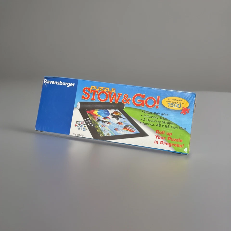 Puzzle Stow and Go Storage System Roll Up Mat 46”X26” Ravensburger New Sealed - Image 2 of 4