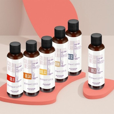 Alfaparf Milano Color Wear Gloss Toner Mix 1:2 Ammoniakfrei Vegan 60 Ml