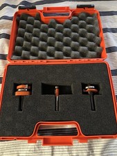 CMT 3pc Rail & Stile Router Bit Set 855-507M 855-507F 806-628 Cabinet Door Italy