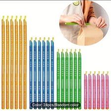 FRESH SEAL Bag Sealing Clips  24 Piece Keep Food FRESH - 4 Colors 6 Each.