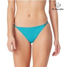 Sugar Beach Textured Hipster Bikini Bottom Size M