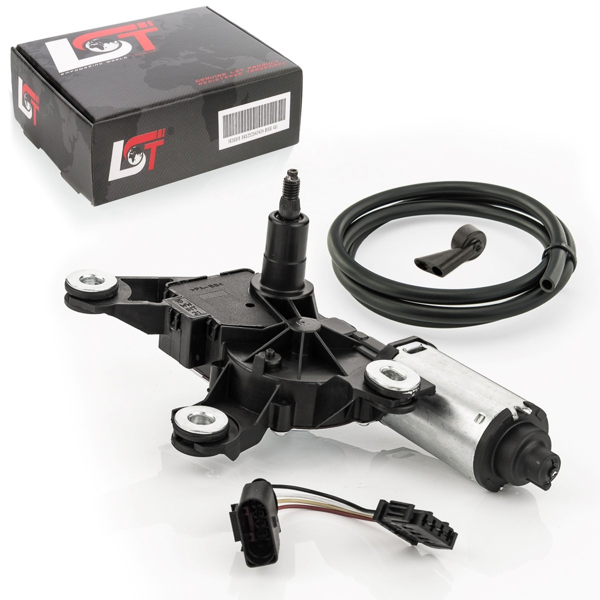 Rear Windshield Wiper Motor Nozzle With Hose Set For Audi A1 8X