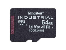 Kingston-New-SDCIT2-64GBSP  64GB MICROSDXC INDUSTRIAL C10 A1 PSLC CAR