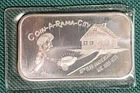 One Troy Ounce Fine Silver Bar 999 Bullion Coin A Rama City 10 Years Ann. 1973