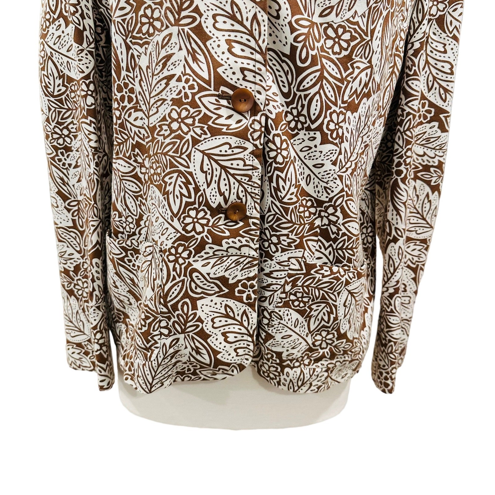 Pendleton Lightweight Jacket Silk Cotton Button F… - image 5