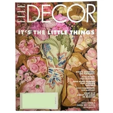 Elle Decor Magazine May 2025 It Is The Little Things Flowers Pottery Painting