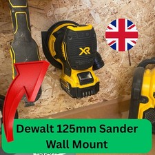 Wall Mount Holder for DeWalt Orbital Sander – Durable Tool Organizer