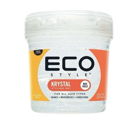 Eco Styler Krystal Hair Styling Gel 16 oz Max Hold free shipping 