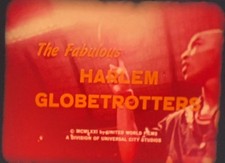  Harlem Globetrotters   1971 Super 8mm Film, Sound, Narrated, Basketball Stunts