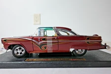 Yat Ming 92139 1955 Ford Fairlane Crown Vic Burgandy  Road Legends 1:18 Scale