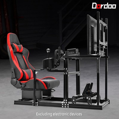 Dardoo 3060 Verstellbares Aluminiumlegierungsprofil Rennen Sim Cockpit für MOZA