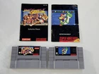 S-88 VINTAGE ORIGINAL NINTENDO SNES STREET FIGHTERS II TURBO SUPER MARIO WORLD