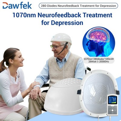 1070nm Photobiomodulation Brain Cure Therapy Device Red Light Therapy Helmet 