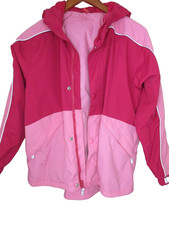 Sz 150 cm 12 13 Hanna Andersson Girl Spring Fall Coat Jacket Pink EXCELLENT
