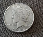 1934-P Peace Silver Dollar AU