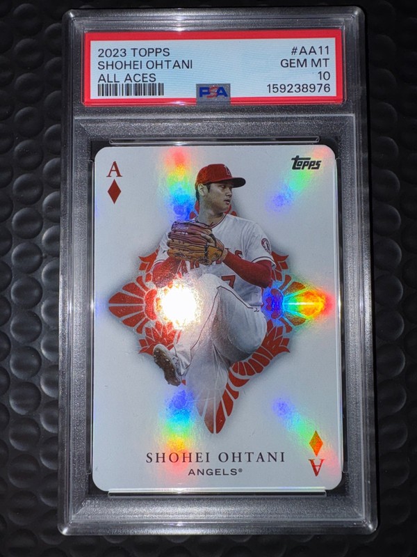 2023 Topps Shohei Ohtani All Aces #AA-11 Angels PSA 10 GEM MINT!!!
