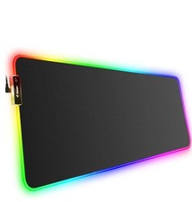 Hcman RGB Gaming Mouse Mat Pad Large Thick(800×300×4mm) XXXL Extended Led Mousep