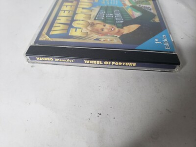 Wheel Of Fortune PC CD-ROM Game Hasbro Windows 95 98 1st Edition