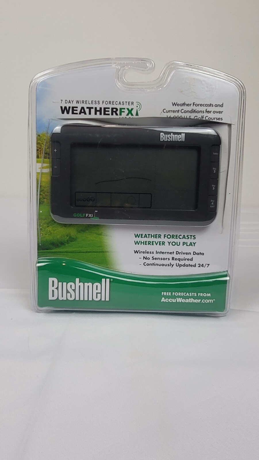 Bushnell Weather FXI For Golf 7 Day Wireless Forecaster 960071C. NOB eBay