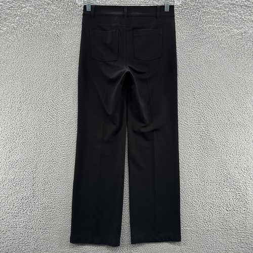 Athleta Pants 6 Black Bootcut Stretch Casual Comfort Yoga Knit Outdoor Pants - Picture 8 of 14
