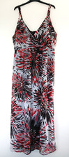 Try 1 Clothing Occasion/Evening Dress in Multicoloured Floral Design, Size 26
