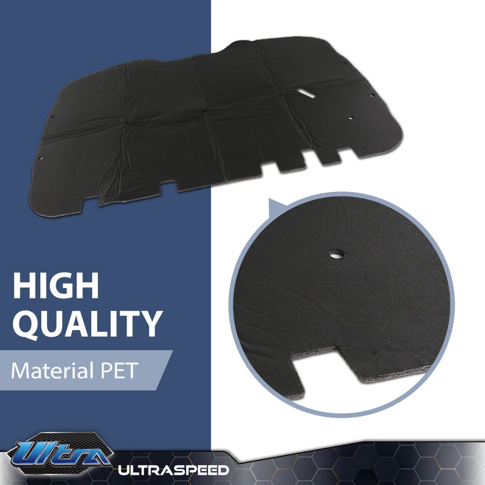 Almohadilla aislante de capó de 1/2" con clips apta para Chevrolet Tahoe 2000-2006 y Suburban Foto 4 de 4
